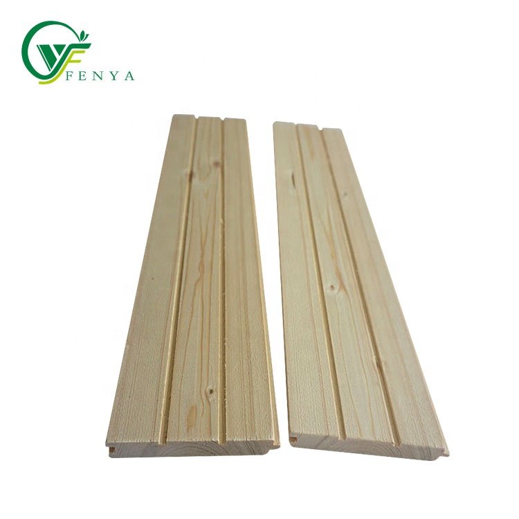 Wholesale Products Finland Sauna Rooms Wood Wall Board Integrated Pine Wallboard Lumber Pallets Wood
