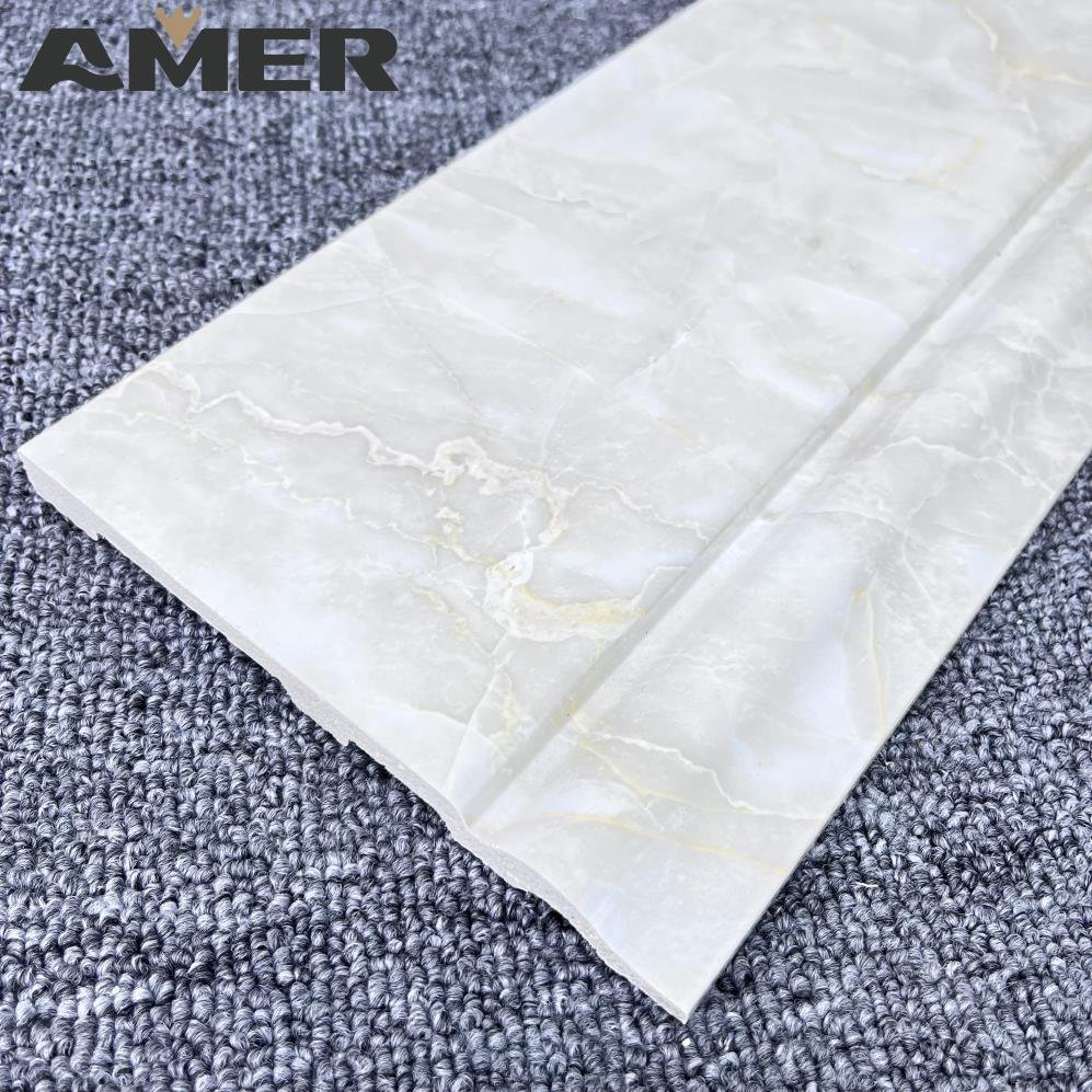 AMER Flooring Accessories white color Skirting Boards PS
