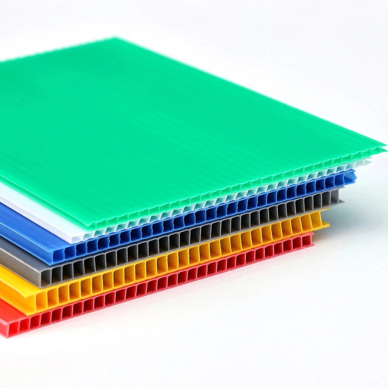 Top Quality Polypropylene Fluted Corrugated Board for Temporary Clean Room Protection PP Corrugated Sheet