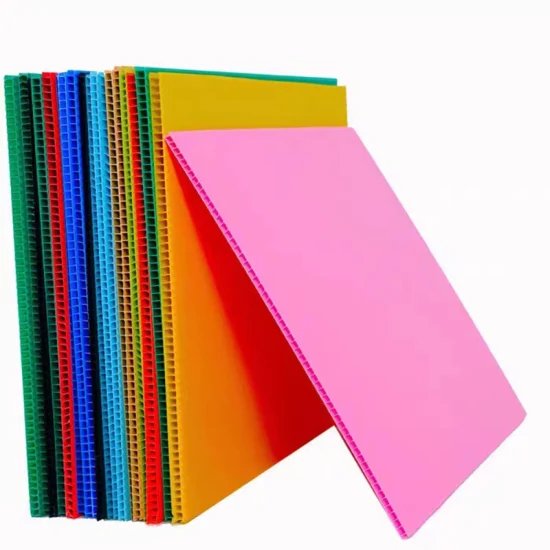 Top Quality Polypropylene Fluted Corrugated Board for Temporary Clean Room Protection PP Corrugated Sheet