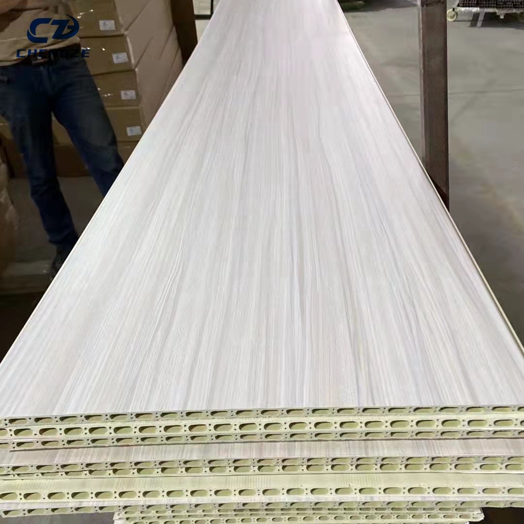 Wholesale Price Eco-Friendly seamless splicing Bamboo wood fiber WPC integrated wall panel board engineering plate
