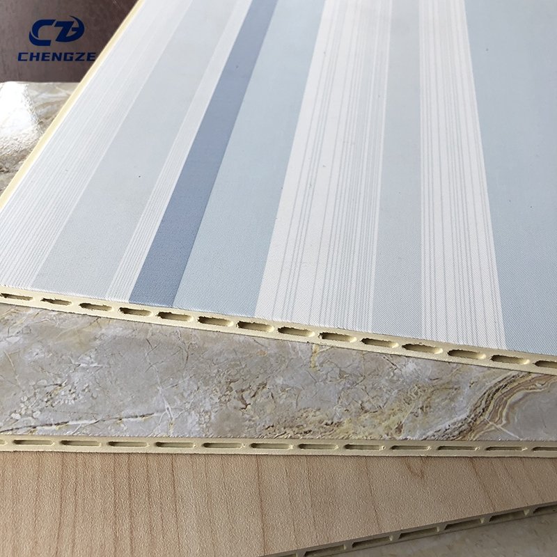 Wholesale Price Eco-Friendly seamless splicing Bamboo wood fiber WPC integrated wall panel board engineering plate