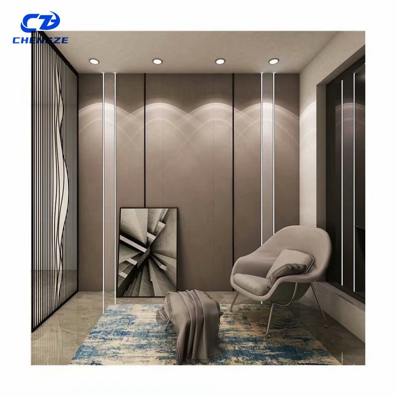 Wholesale Price Eco-Friendly seamless splicing Bamboo wood fiber WPC integrated wall panel board engineering plate
