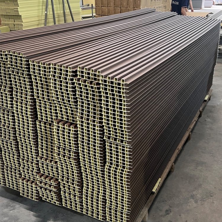 2025 luxury Wood Veneer Fluted WPC Wall Panel PVC Wandpanelen Waterproof Woonkamer Slaapkamer 3D Wall Covering Board