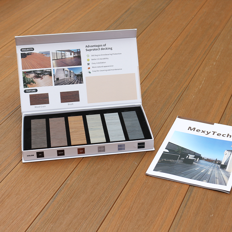 Wholesale Outdoor Wpc Boards Composite Seamless Decking With Factory Price