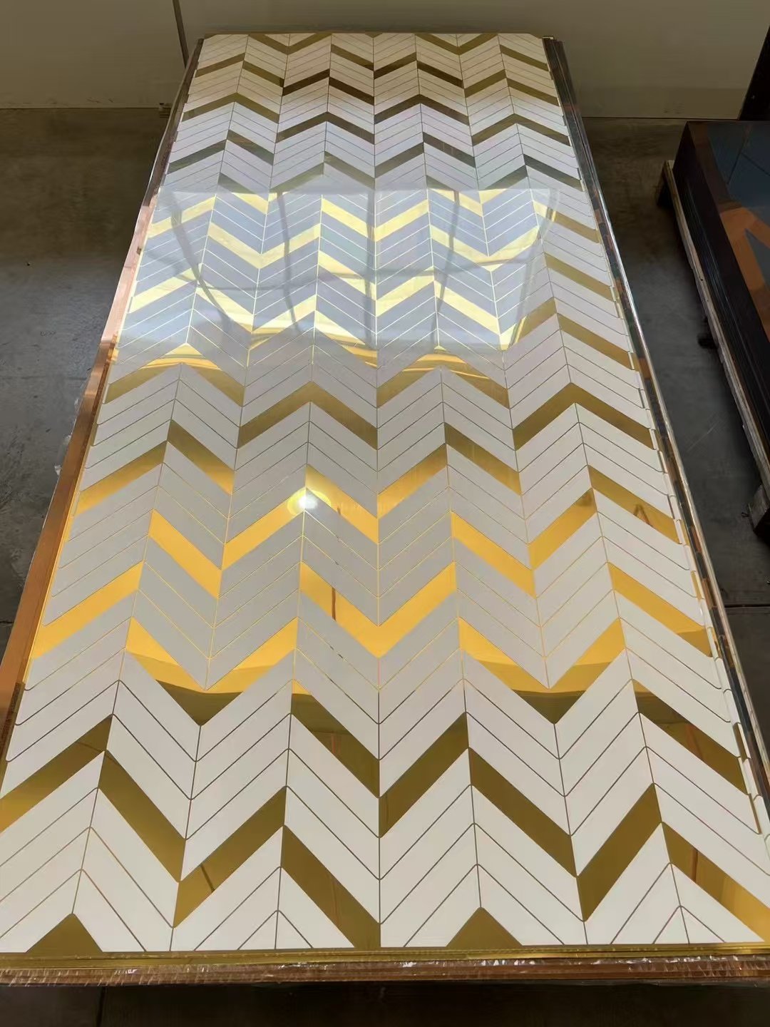 1220*2440*3mm/2.5mm high glossy Pvc Marble Sheet Interior Wall Panel Pvc Marble Sheet Alternative Uv Marble Wall Board