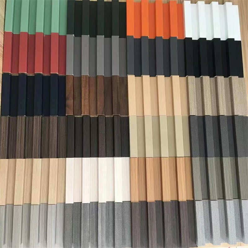 Modern Design Waterproof Wood Plastic Composite Wall Panel WPC Cladding Outdoor Wall Panels for Household Use