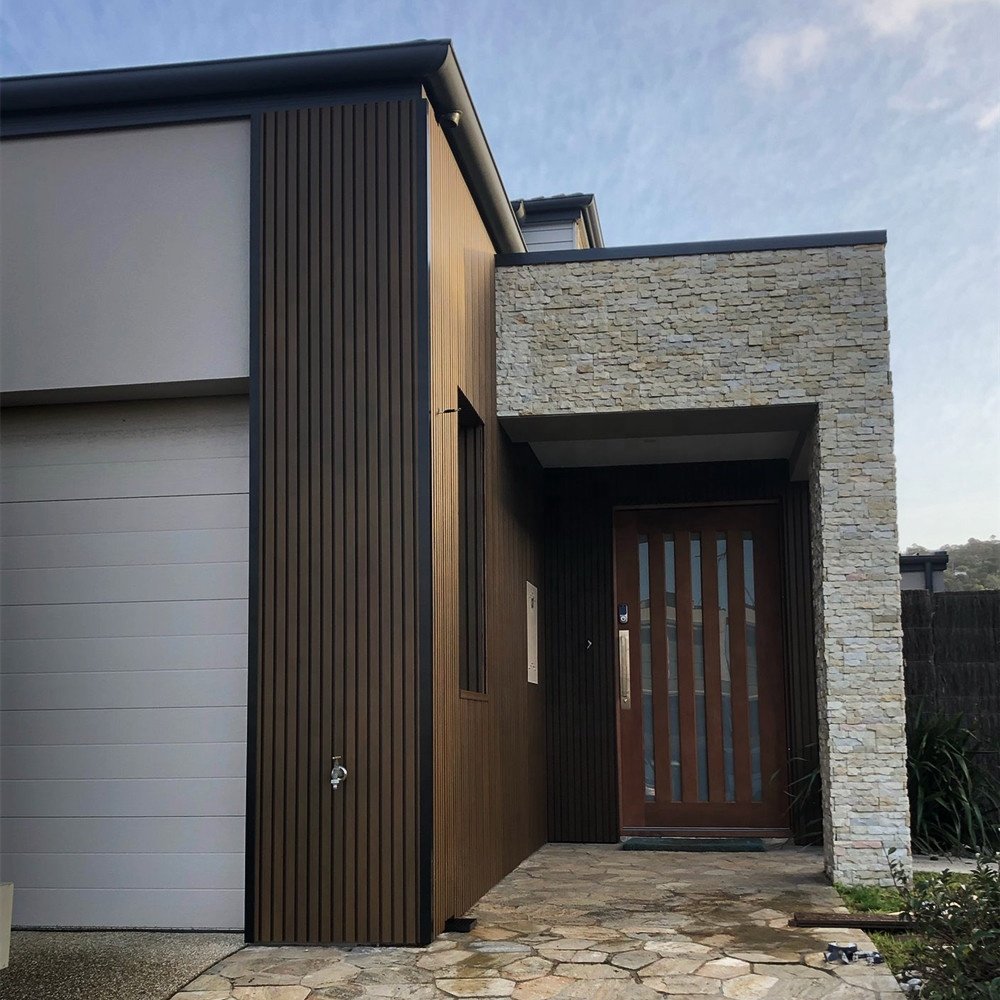Sustainable WPC Wall Cladding 26mm Exterior Other Boards Wall Panels/boards Premium WPC Outdoor Double Layer Wall Cladding
