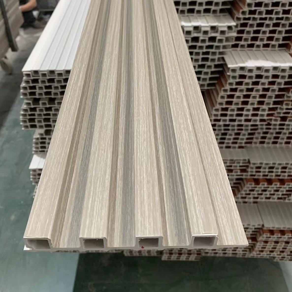 Wholesale Decorative WPC Great Wall Panel Decorative Materials Wood Plastic Board WPC Indoor Wall Panel