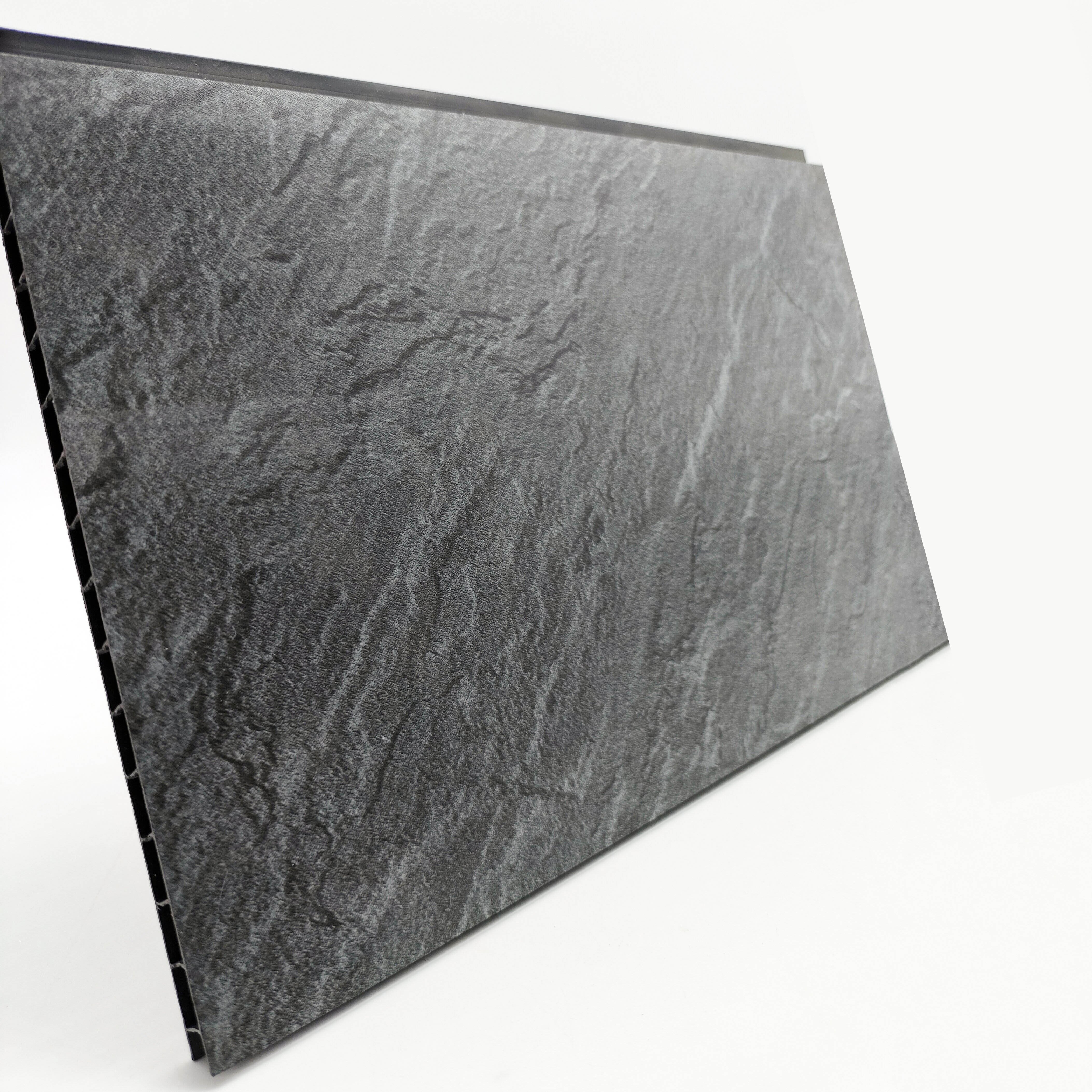Customized Moisture-Resistant Water-Repellent PVC Wall Board with Hollow Design Plastic PVC Bathroom Wall Panel