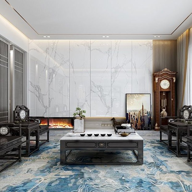 Best Price UV Marble PVC Wall Panels Elegant UV Marble Sheet for TV Backdrop