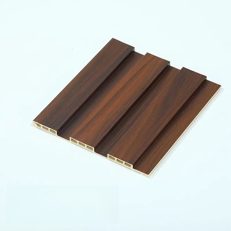 Plastic Bamboo Fibre Background Wpc Pvc Wall Panel Other Boards Grooved Wood Decorative Wood New Interior Building Fluted 3d