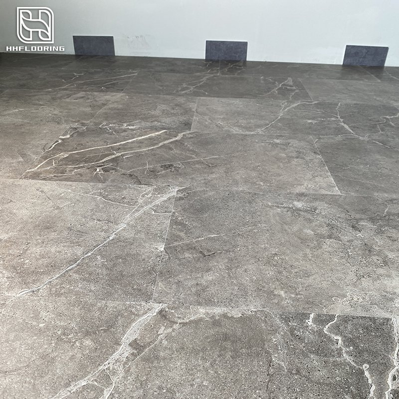 Top quality 4mm SPC vinyl flooring Water proof wear resistant tile Click Flooring PVC marble board Indoor
