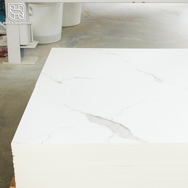 Top quality 4mm SPC vinyl flooring Water proof wear resistant tile Click Flooring PVC marble board Indoor