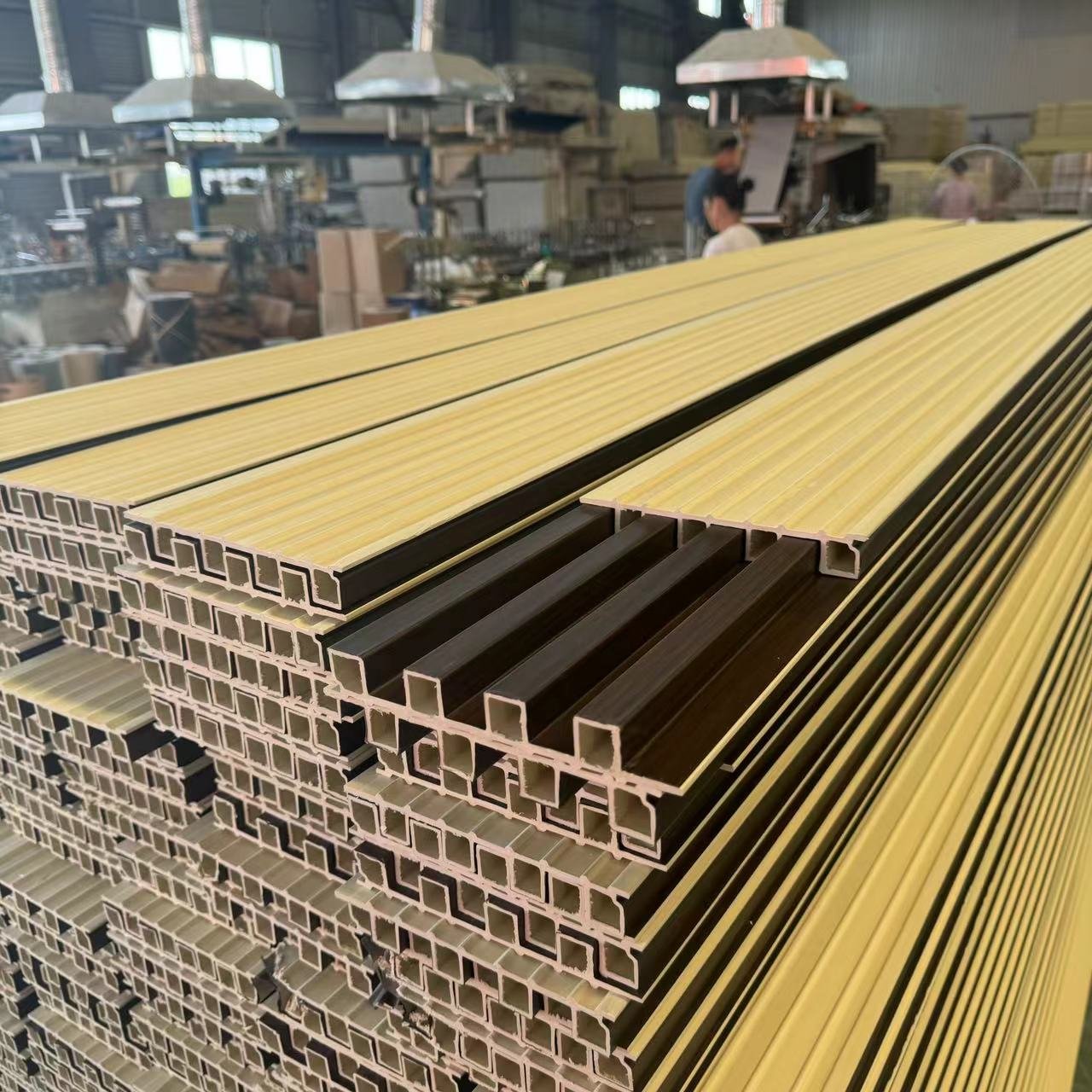 Hot sales PVC wall board indoor interior fluted panels cladding panel from China