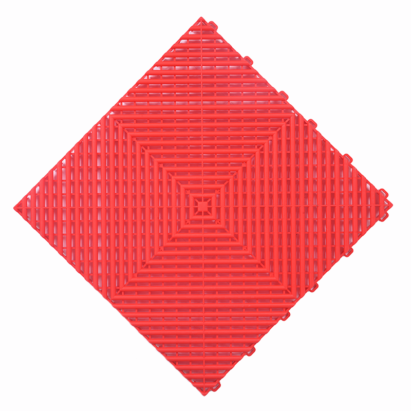 Car Wash Room Plastic Mosaic Grid Board 4s Shop Floor Mat Grid Floor Multi-function Can Be Stitched Car Wash Shop Floor Grille