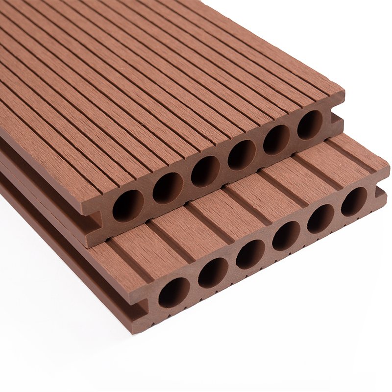 recycled new tech anti-slip wood plastic composite 3D textured decking/wpc flooring
