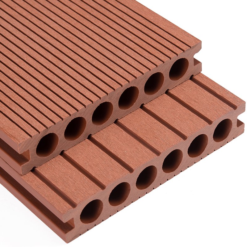 recycled new tech anti-slip wood plastic composite 3D textured decking/wpc flooring