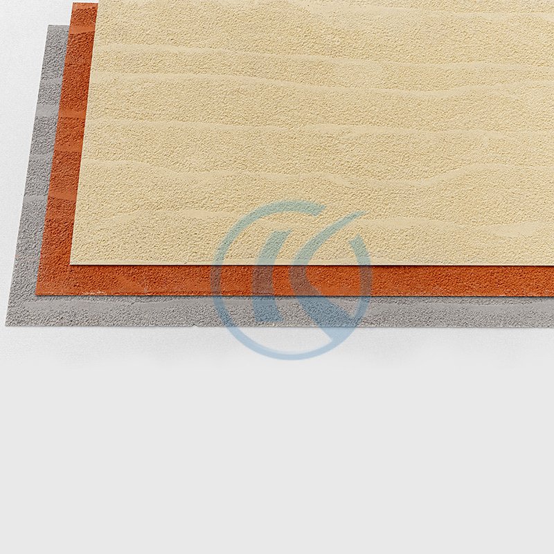 Eco-friendly Modified Clay Material Exterior Flexible Stone Wall Cladding Board Soft Rough Stone Rammed Earth MCM Wall Panels