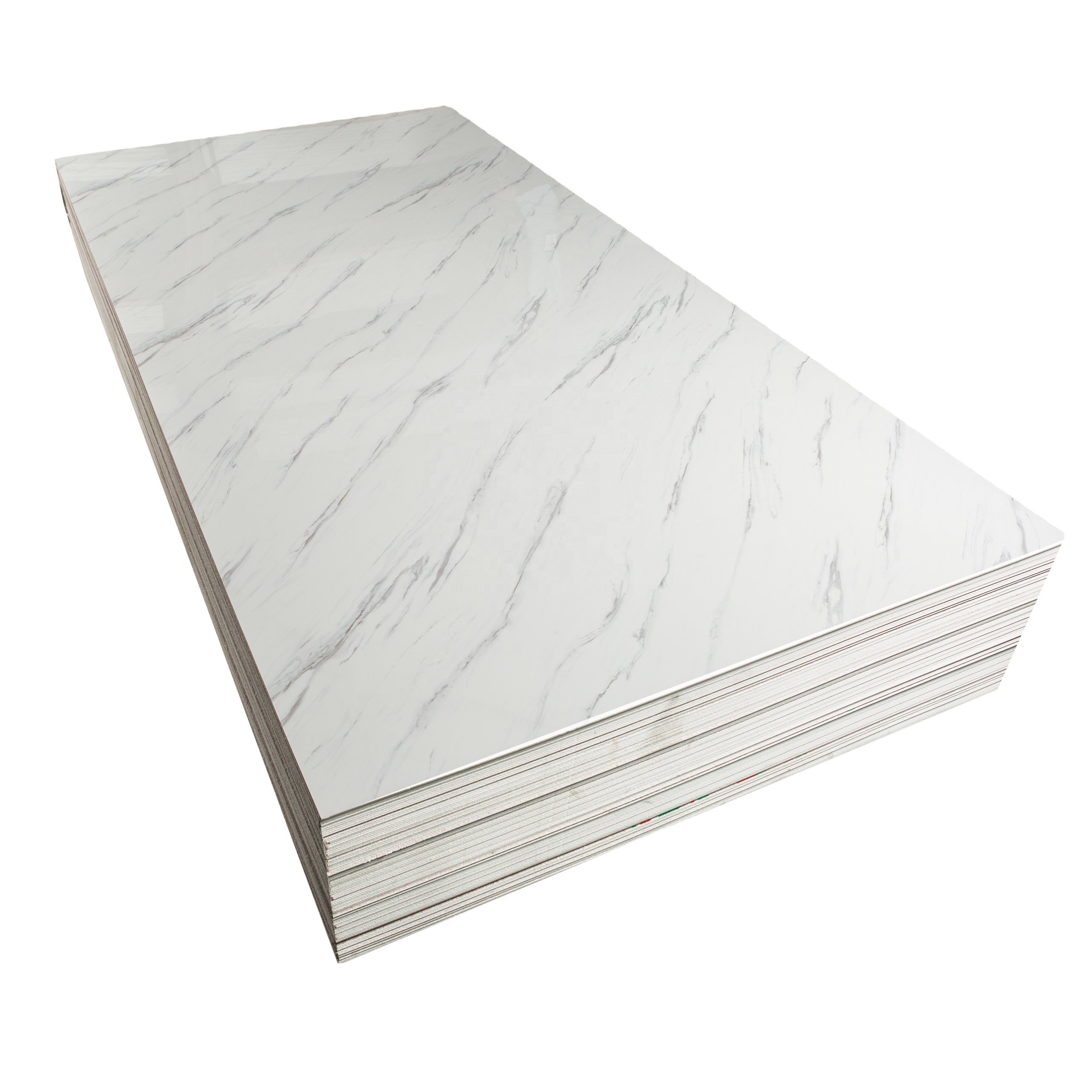 Factory directly sell Easy Install UV PVC marble Wall Board Spc Luxury Wall Panels for sale
