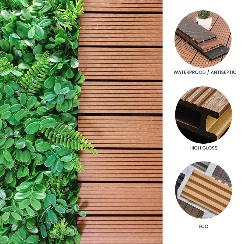 ECO-friendly wooden great wall board flexible wpc wood veneer wall panel wpc for home