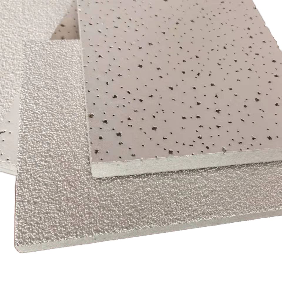 Anti-Static Suspended Mineral Fiber Board Ceiling Mineral Fiber Board Tiles False Ceiling