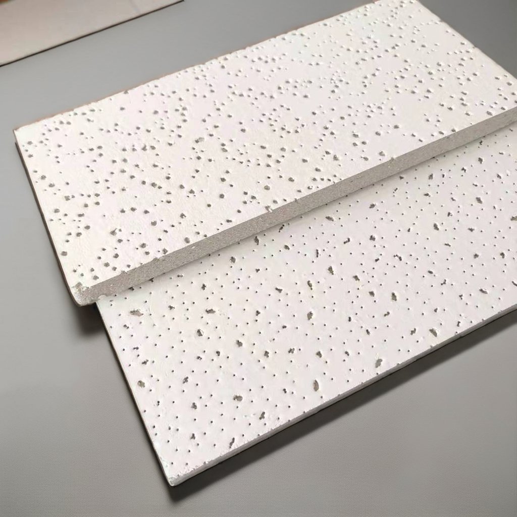 Anti-Static Suspended Mineral Fiber Board Ceiling Mineral Fiber Board Tiles False Ceiling