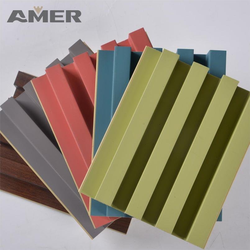 Amer OEM wholesale Other Boards Wall Panels/boards Premium Wpc Outdoor Double Layer Wall Cladding