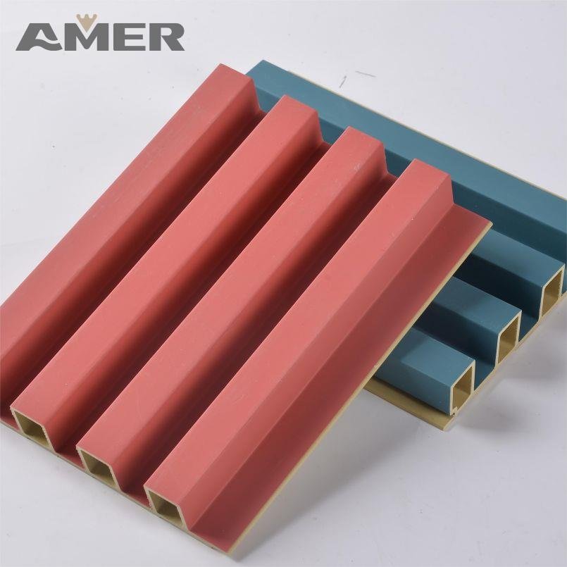 Amer OEM wholesale Other Boards Wall Panels/boards Premium Wpc Outdoor Double Layer Wall Cladding