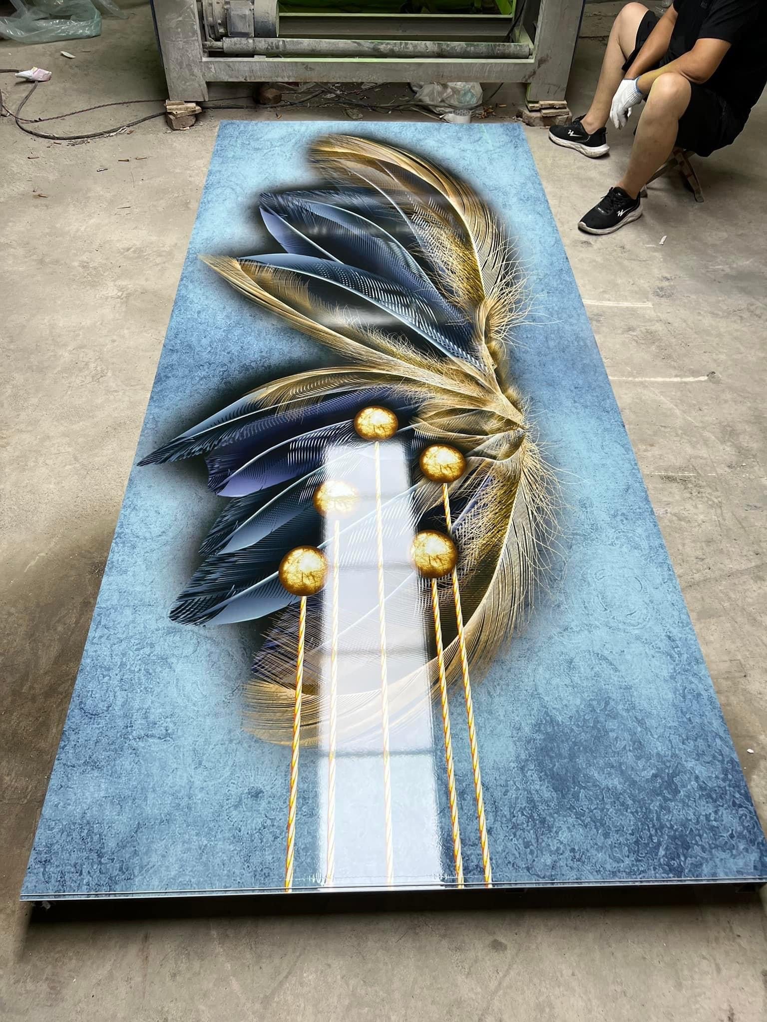 Decorative interior high glossy pvc plastic marble 3D UV marble sheet uv boards wall panel others wallpapers/wall panels