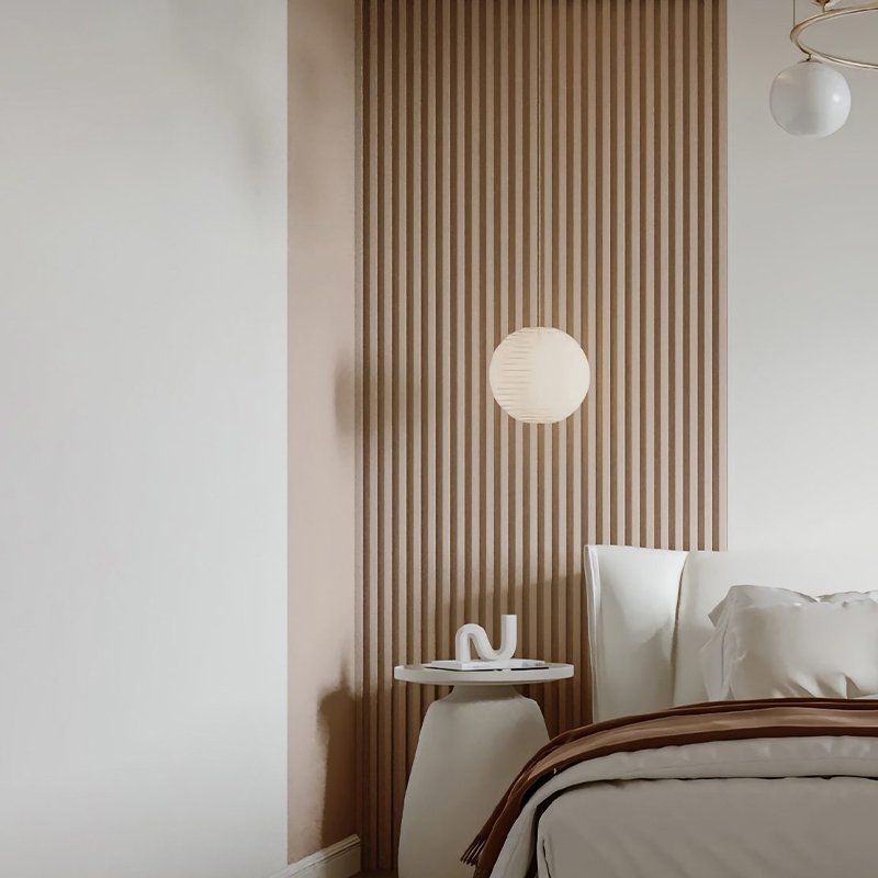 Wood Plastic Composite Fluted Panels Waterproof Moisture-proof WPC Cladding home decor other boards