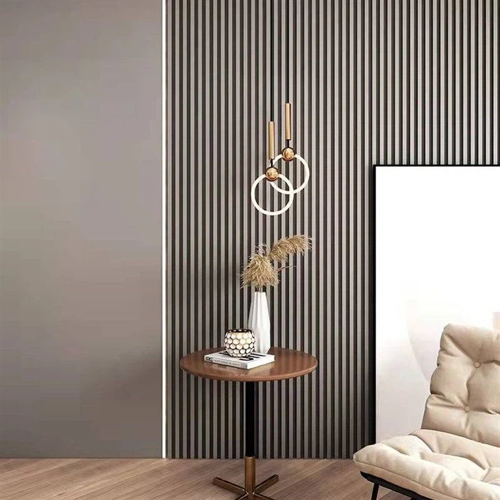 Wood Plastic Composite Fluted Panels Waterproof Moisture-proof WPC Cladding home decor other boards