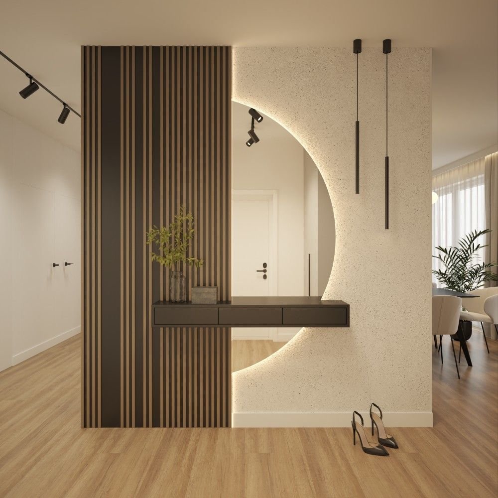 Wood Plastic Composite Fluted Panels Waterproof Moisture-proof WPC Cladding home decor other boards