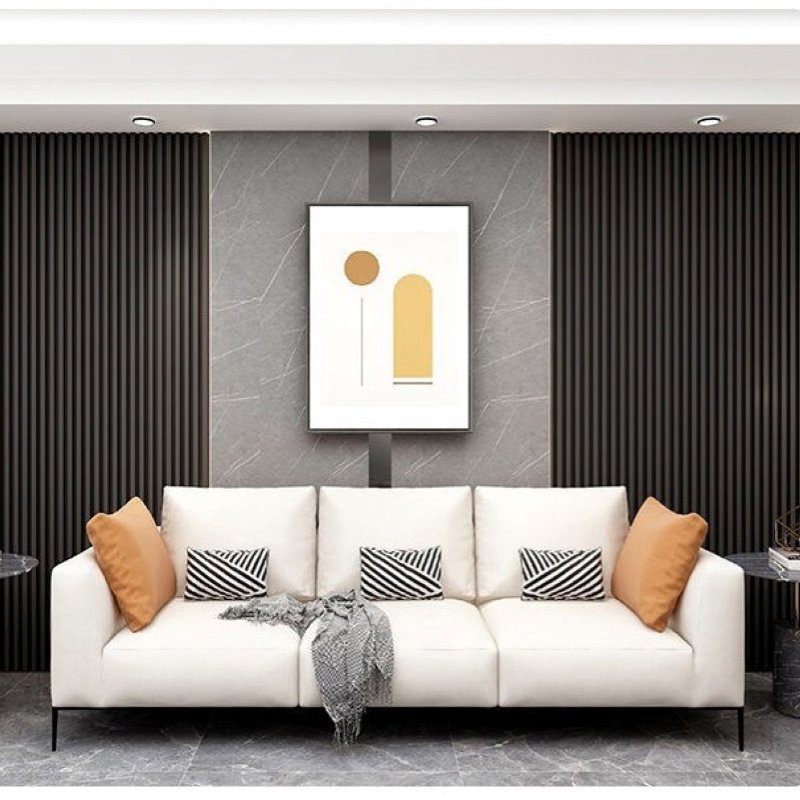Factory Wpc Cladding Wood Plastic Composite Indoor Wpc Wall Panel Wpc Building Materials 3D Wall Panel