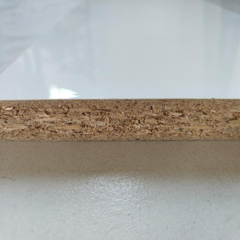Solid wood particle board, paint-free board, particleboard, 18mm melamine veneer, white furniture, wardrobe, wood plank