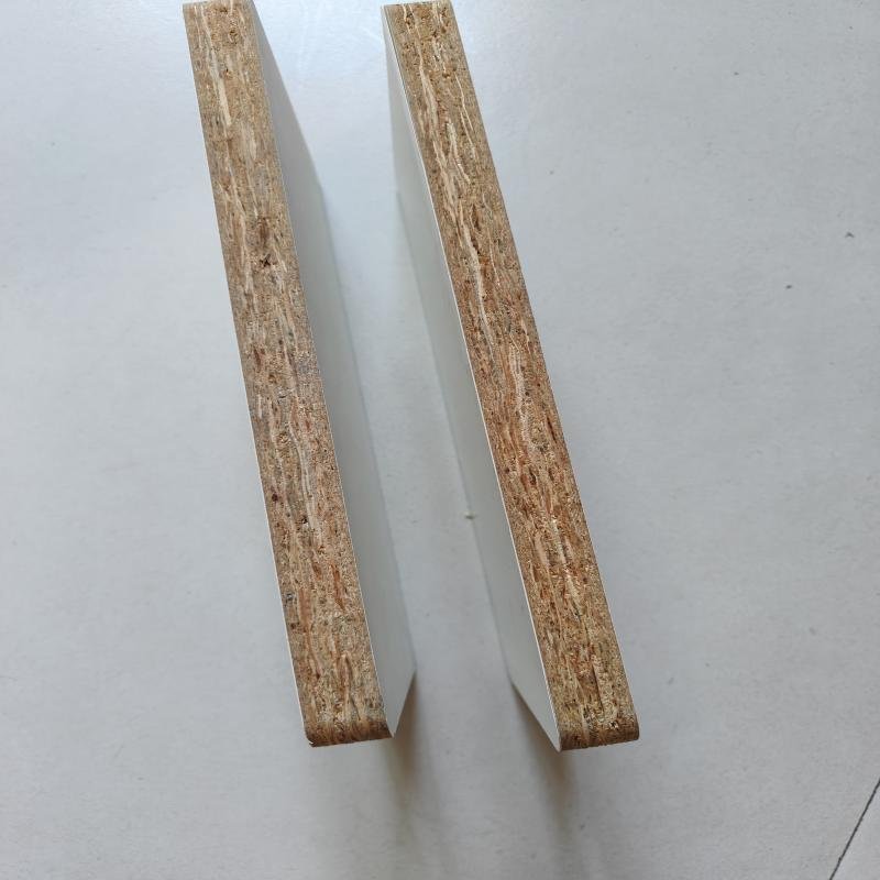 Solid wood particle board, paint-free board, particleboard, 18mm melamine veneer, white furniture, wardrobe, wood plank