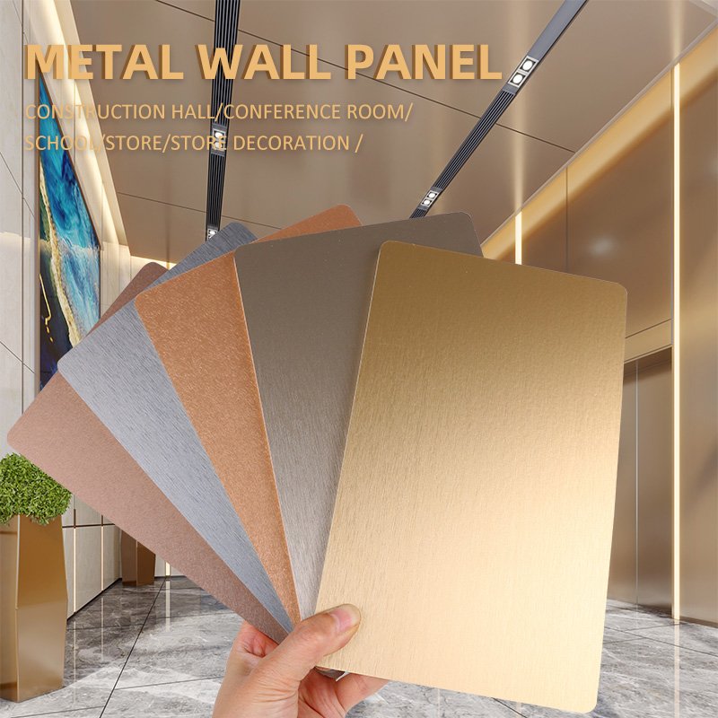 House Building Materials Metal wpc wall panels interior Bamboo charcoal wood vener board