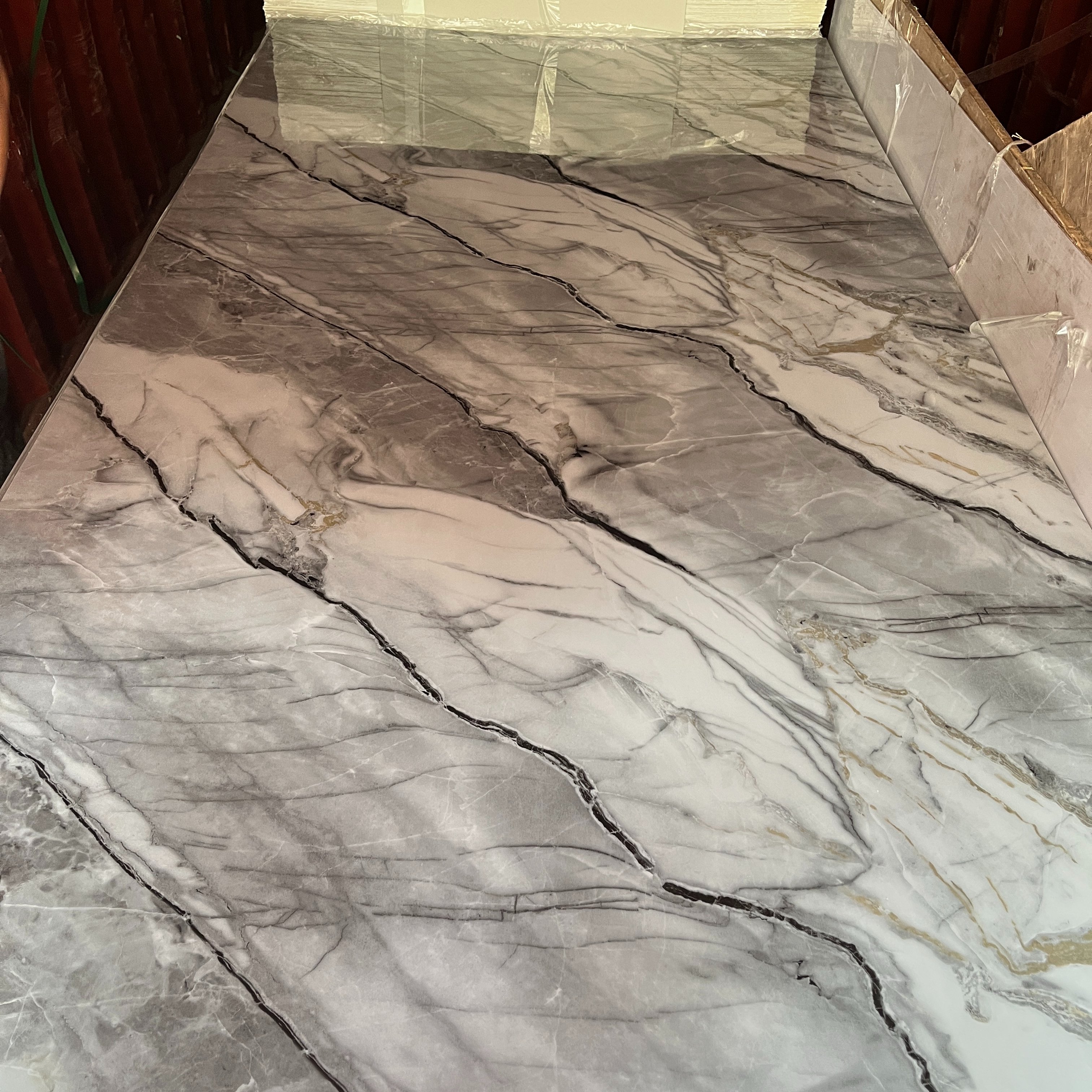 Hot Sale High Quality UV Board Interior Decoration UV Wall Panel PVC Marble Board