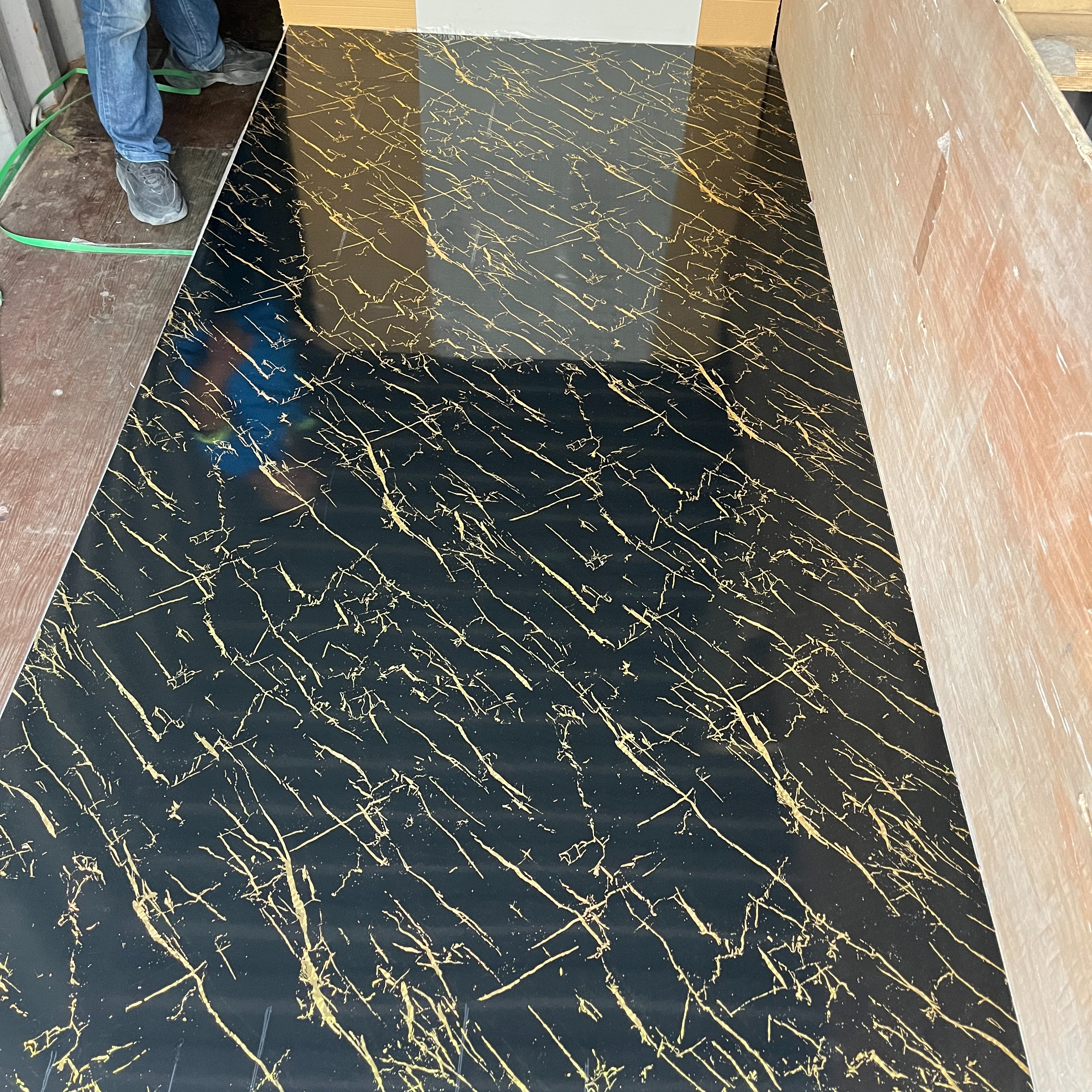 Hot Sale High Quality UV Board Interior Decoration UV Wall Panel PVC Marble Board