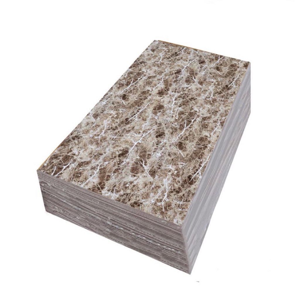 Wall background high gloss Wall background marble wall panel waterproof PVC material UV board