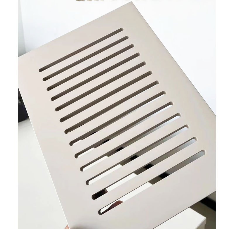 Moisture-proof White Wooden Wall Panels Eco-friendly MDF Powder Coated Louvers Panel Wall Panel