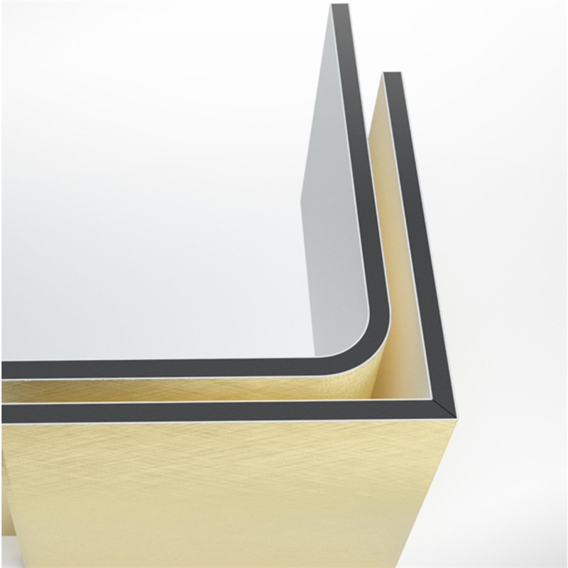 Hot selling Waterproof Metallic carbon crystal plate Wood Fiber Board for indoor wall cladding