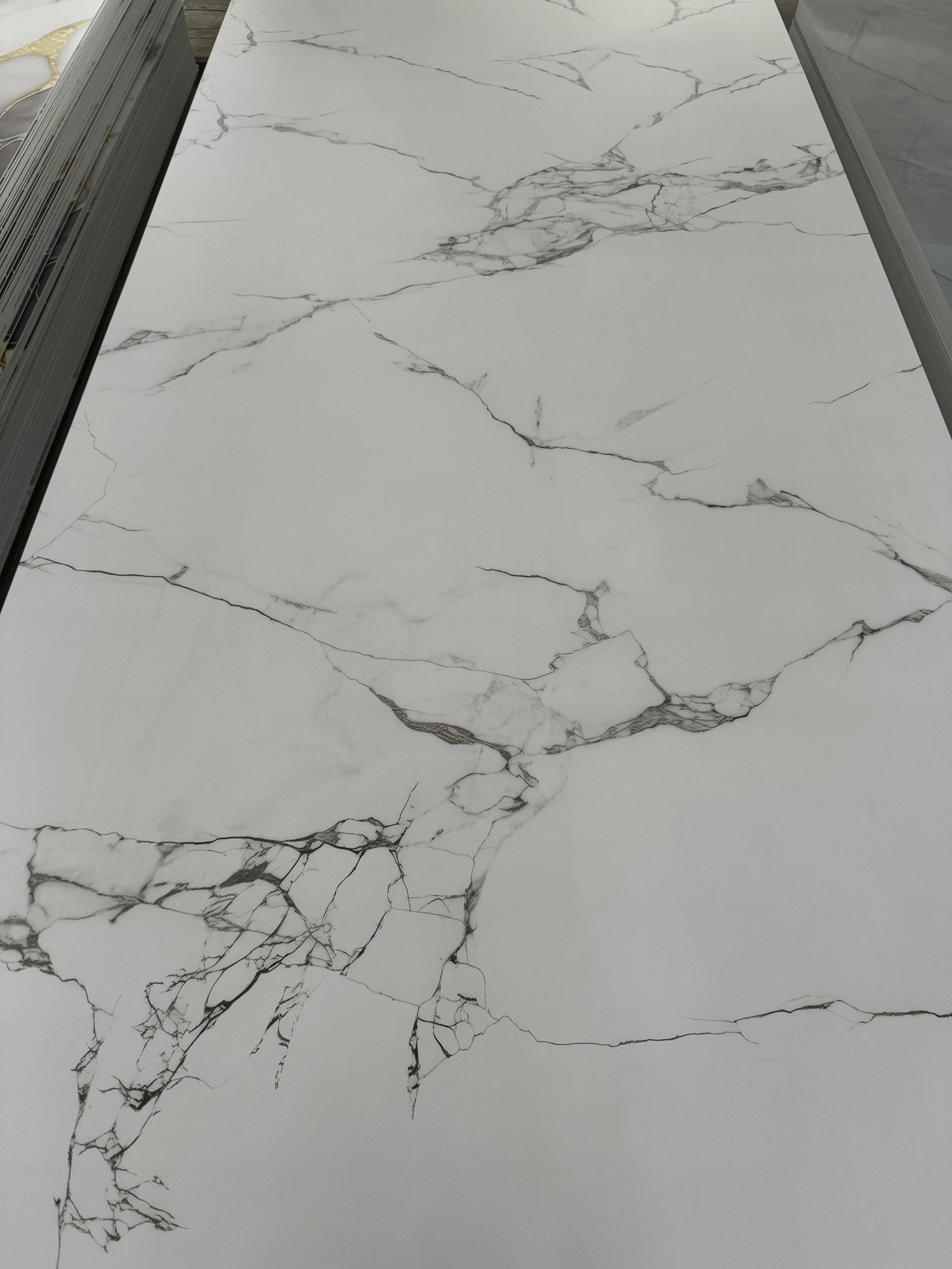Factory wholesale High Glossy Uv Marble Pvc Wall Panels Sheet Celling Board Water Proof