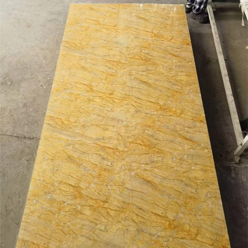 Decorative Interior High Glossy Pvc Plastic Marble 3D Uv Marble Sheet Uv Boards Wall Panel Others Wall Panels