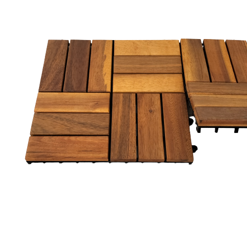 Vietnam Interlocking Outdoor Patio Deck Acacia Tiles or Acacia wood Parquet Flooring or Teak Wood Any Other Wood