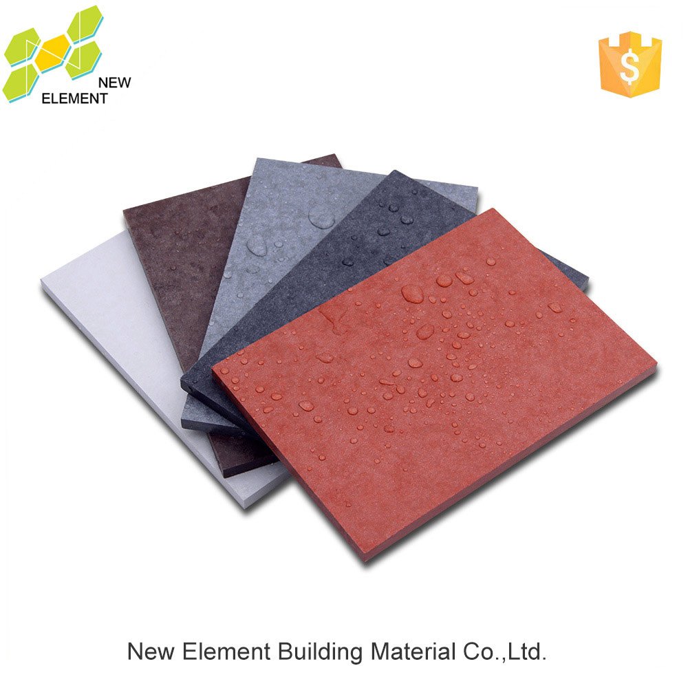 China Smooth Surface Finish Fireproof External Cladding Building Material Board