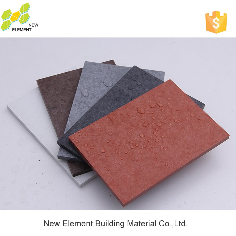 China Smooth Surface Finish Fireproof External Cladding Building Material Board