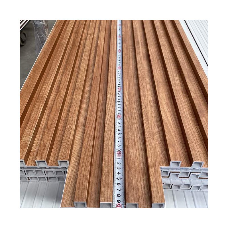 Wooden Grain PVC Wpc Wall Panels Indoor 3d Wall Panel Designs for Decoration