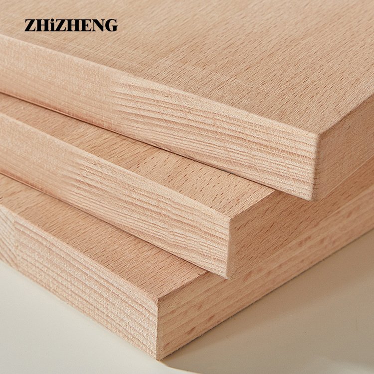 High Quality Competitive Price Custom Nature Solid Wood Boards Supplier Rubberwood Joint Board For Furniture Storage