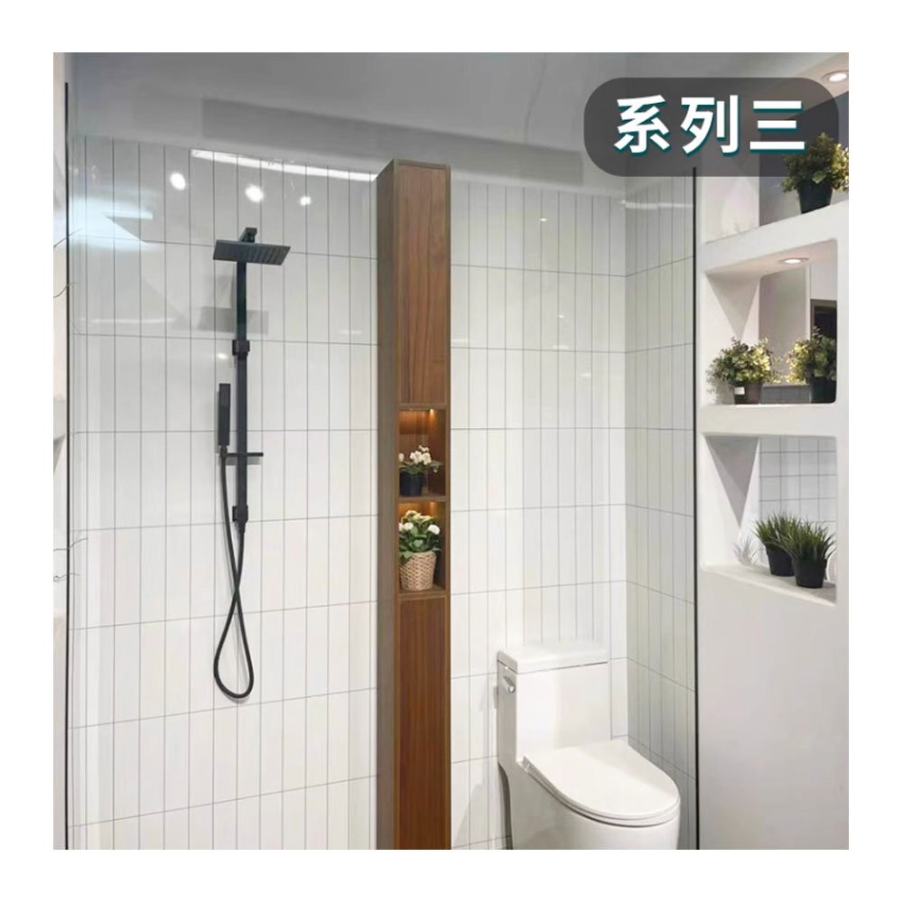 LT Wholesale Hollow Fiber Solid 3d PVC WPC Slat Wall Panel Composite indoor UV Resistant Wall boards For Apartment Decor
